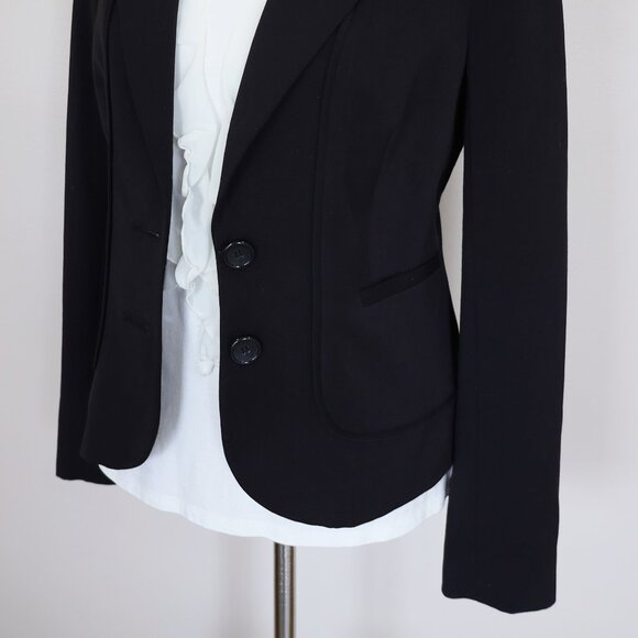 THE LIMITED Size 10 Black Suit Jacket Blazer Career Office - Picture 3 of 11